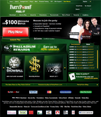 PartyPoker.de Homepage